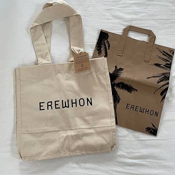 【新品】残りわずか エレウォン EREWHON 1セット エコバッグ&紙袋セット 新品】最後の1個 エレウォン EREWHON 1セット エコバッグ&紙袋